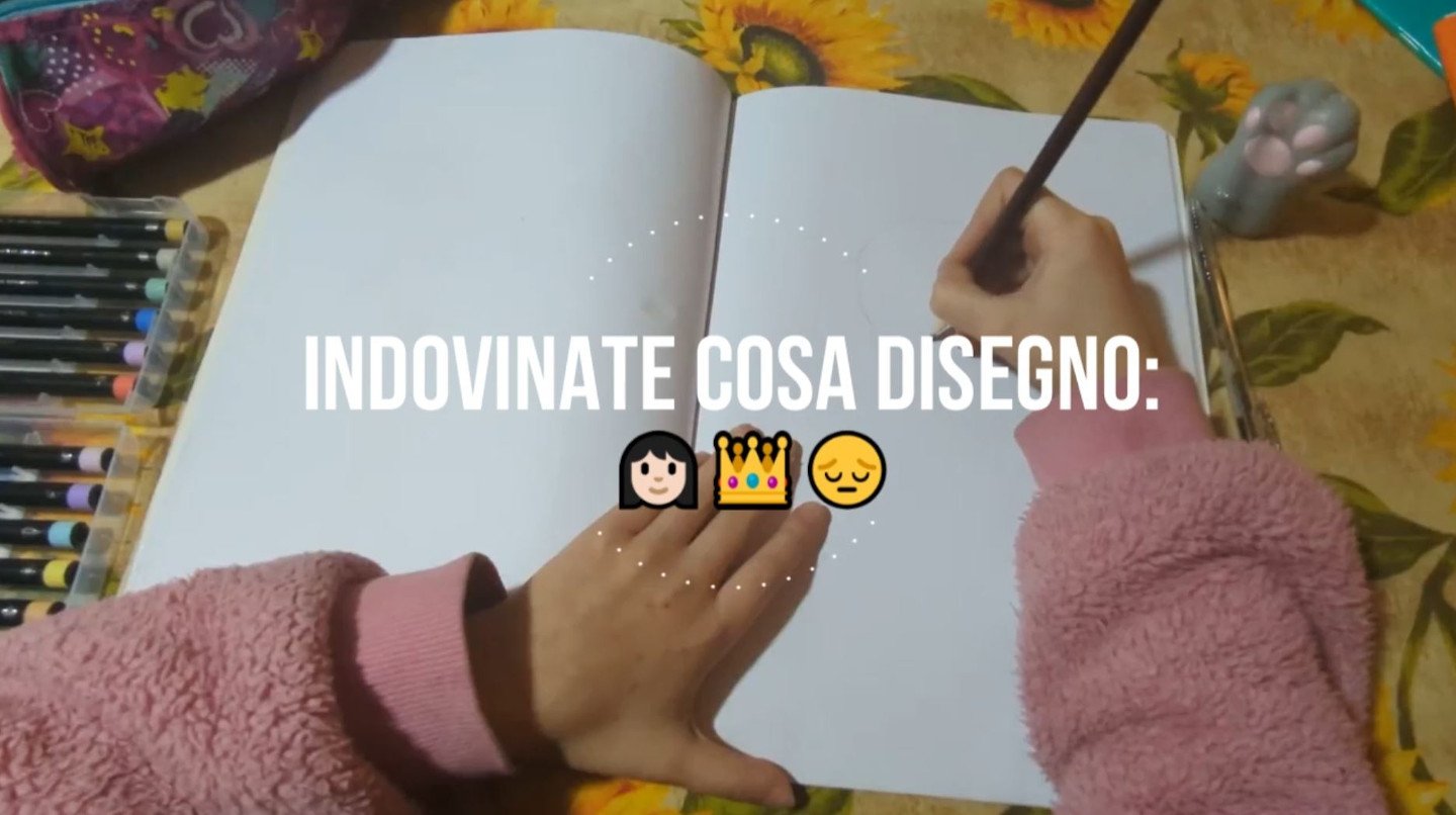 Indovinate cosa disegno!:👩🏻👑🙁!!!!!
