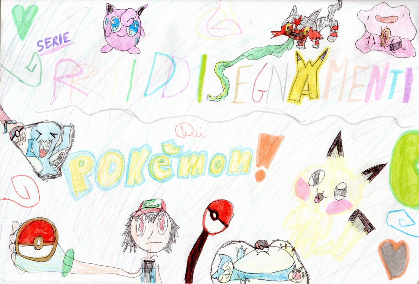 RIDISEGNAMENTI POKEMON🟡🔵2!!!!!!!!!!!!!!!!