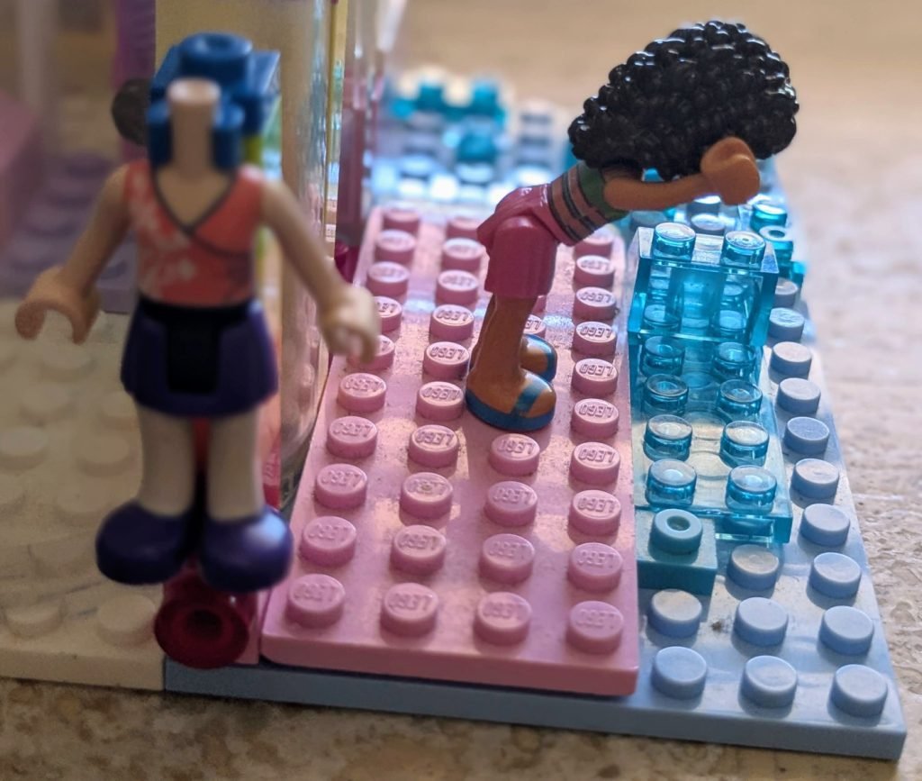 Casa Lego friends piscina