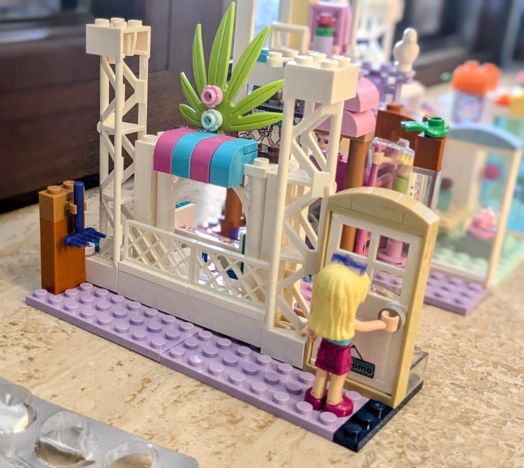 Casa Lego friends porta entrata