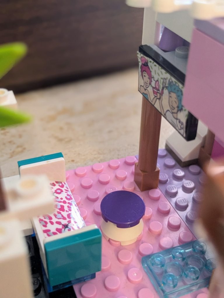 Casa Lego friends salotto